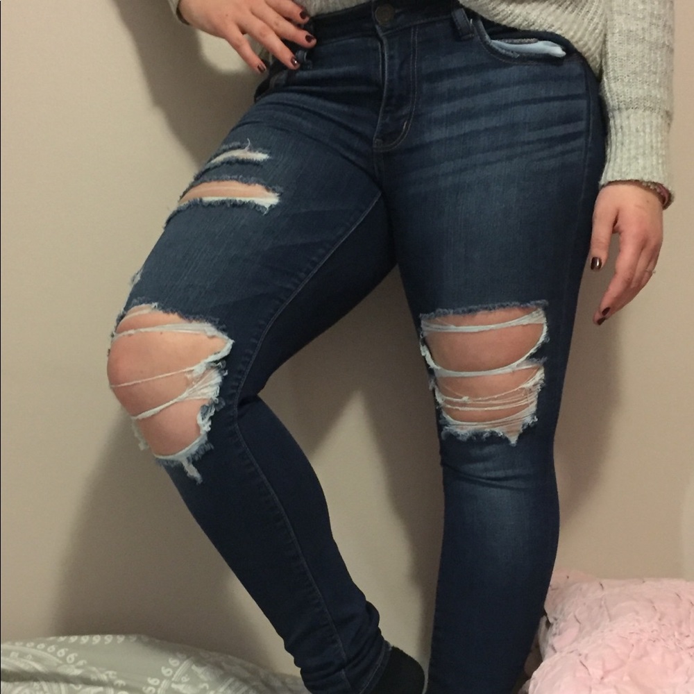 American Eagle Ripped Jegging
